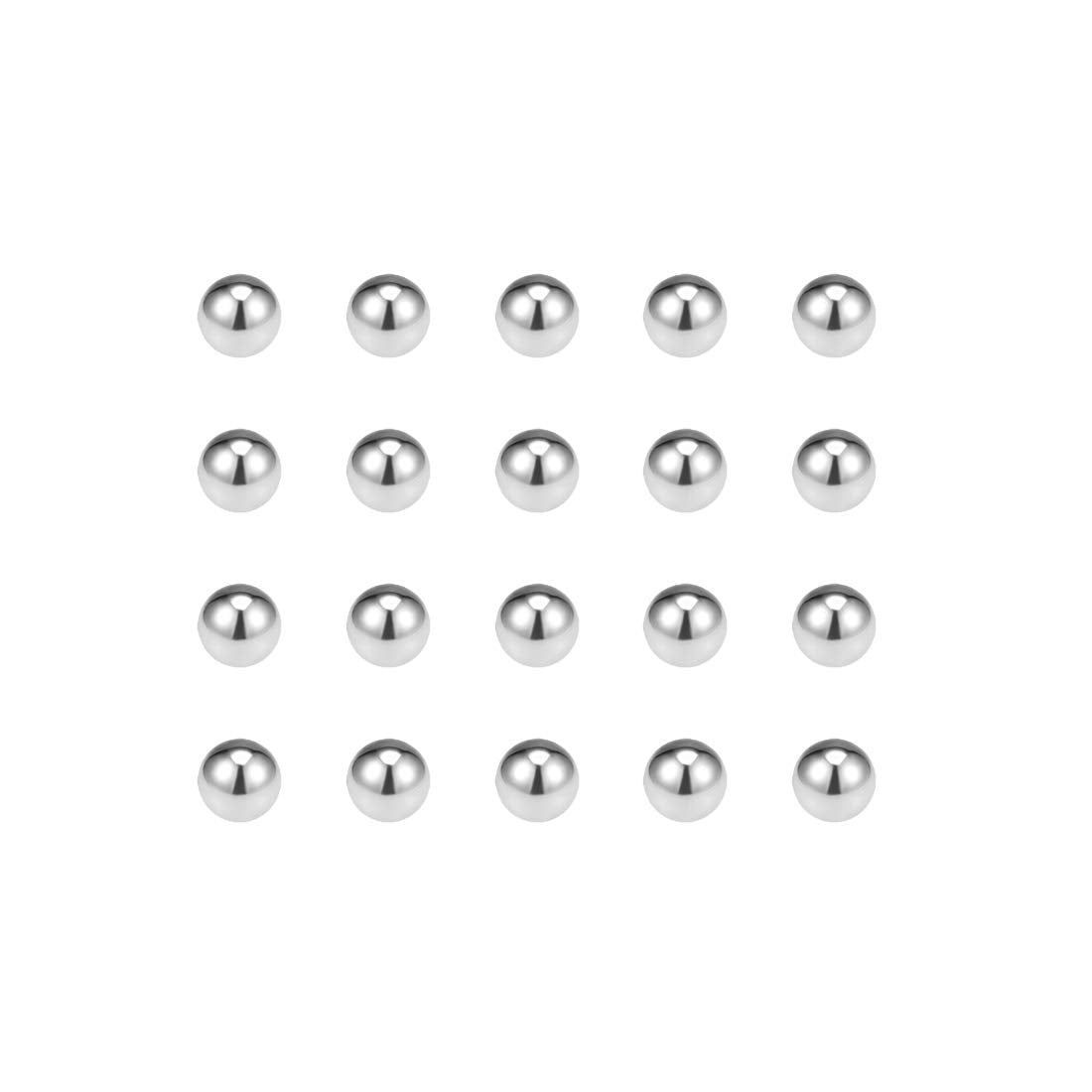 7mm Bearing Balls 304 Stainless Steel G100 Precision Balls 50pcs