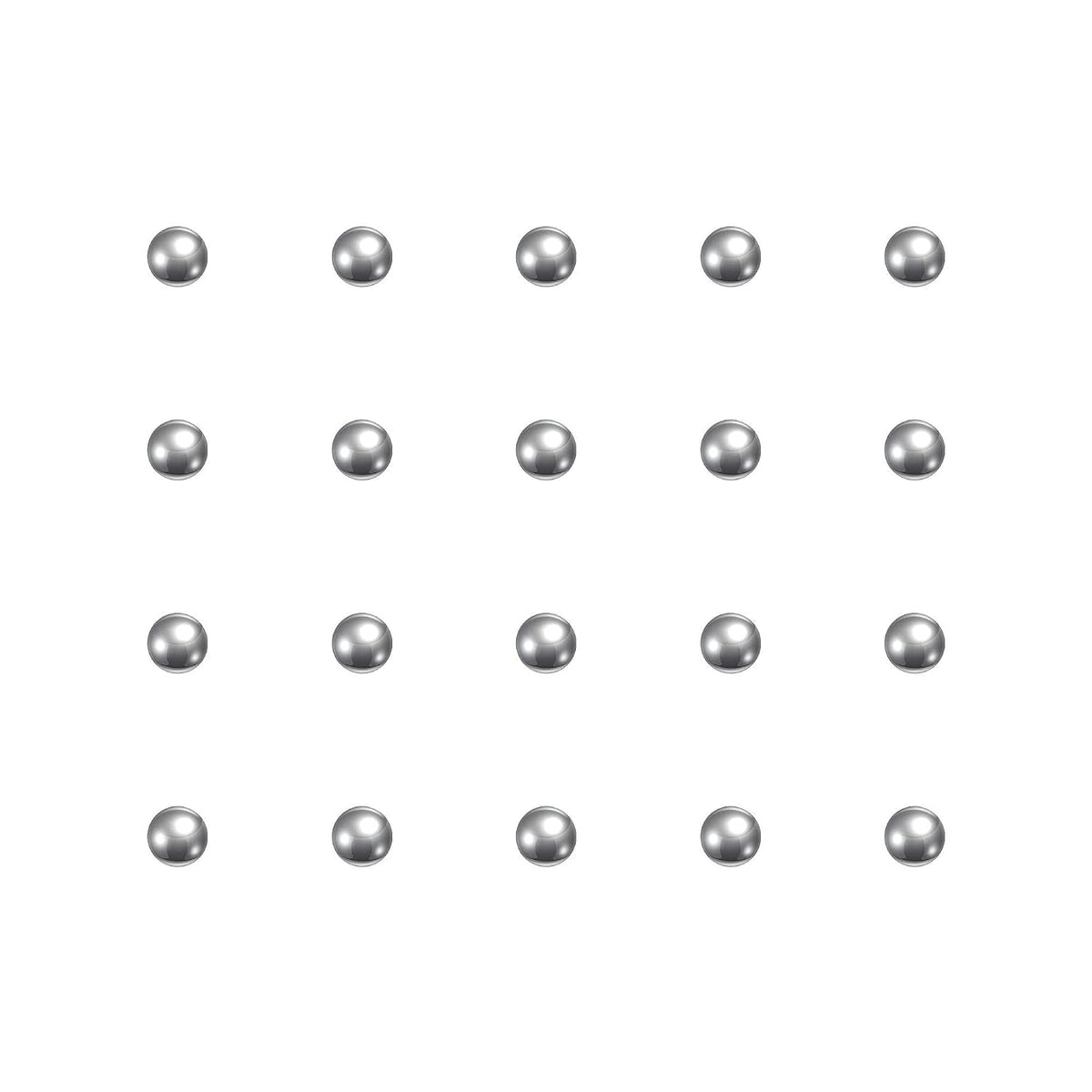 25pcs 1/16" 420 Stainless Steel Bearing Balls G100 Precision