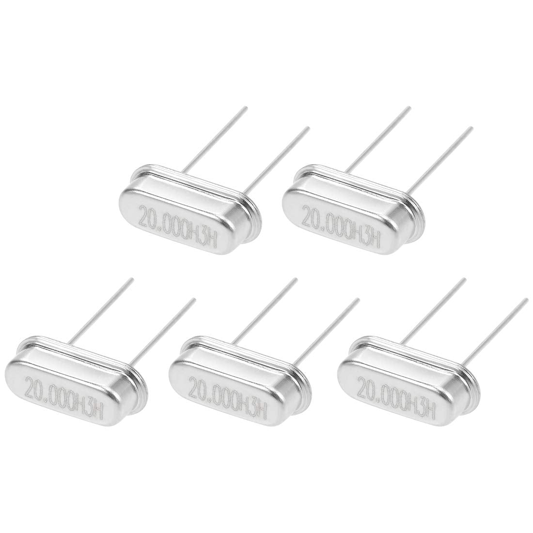 DIP Quartz Crystal Oscillators Resonators 20MHz HC-49S Replacements 5 Pcs