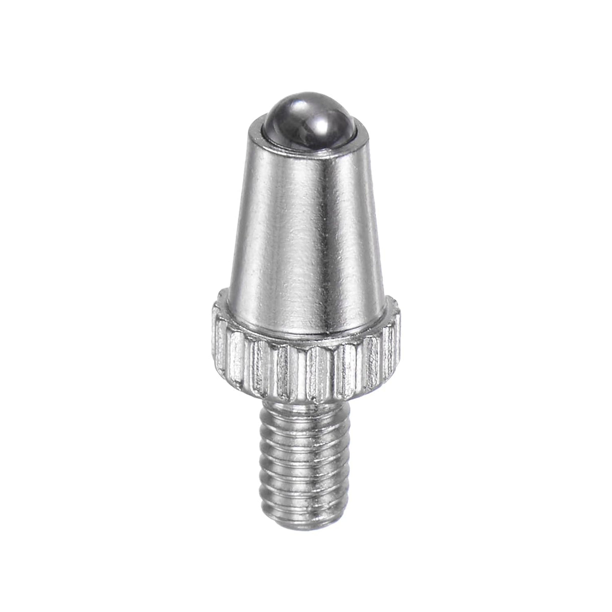 Contact Point for Dial Indicator Linear Gauge, 2.5mm Diameter Carbide Ball Tip M2.5 Thread 8mm Length