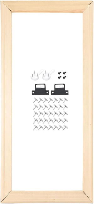 DIY Canvas Stretcher Bars, 18 x 8 Inch Canvas Frame Wooden Frames Kit Sturdy Stretcher Frames for Oil Paintings Prints Posters
