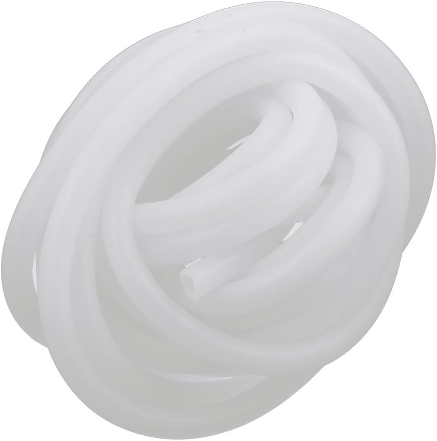 5mm x 8mm High Temp Resistant Flexible Silicone Tube Hose Pipe 5M Length