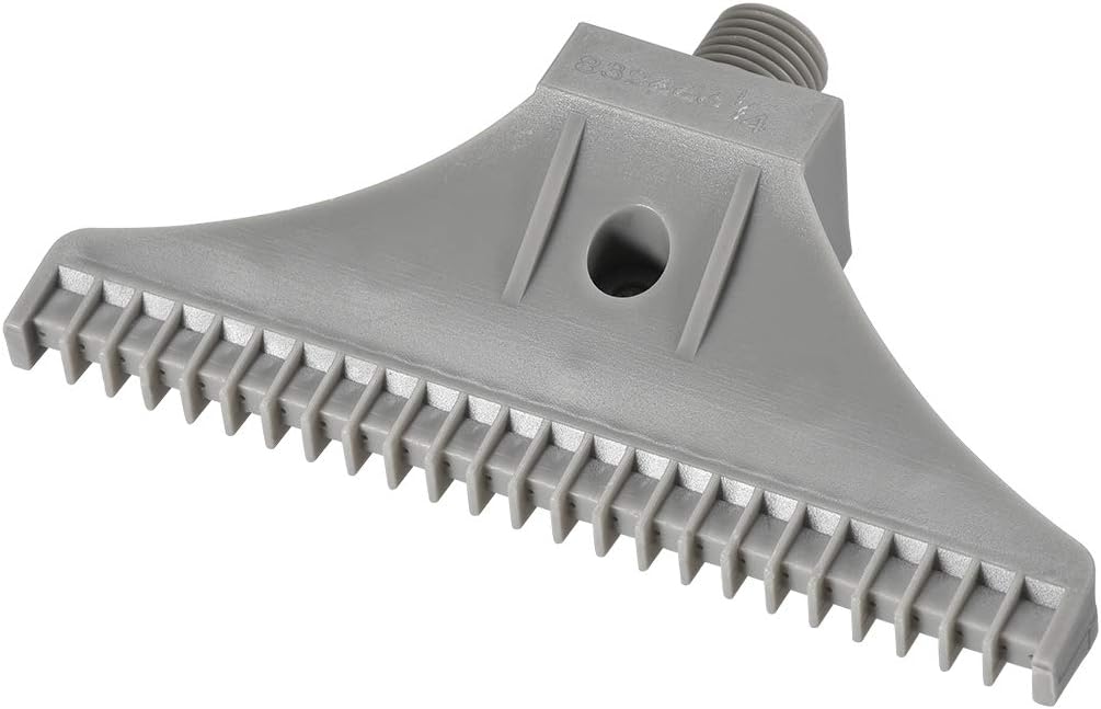 Flat Nozzle G1/4 Male Thread ABS Single Hole Air Blow Off Flat Jet Nozzle Gray