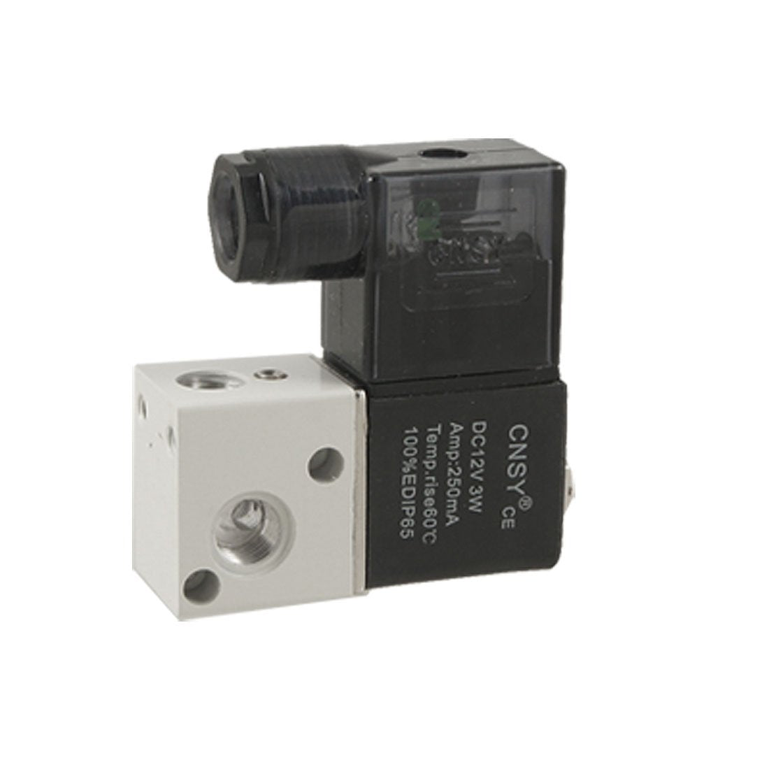 2 Position 3 Way Pneumatic Solenoid Valve, DC 12V, 250 mA