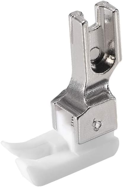 LinkMejor TCR-1/16 Right Side Edge Guide Compensating Presser Foot for Single Needle Industrial Sewing Machines