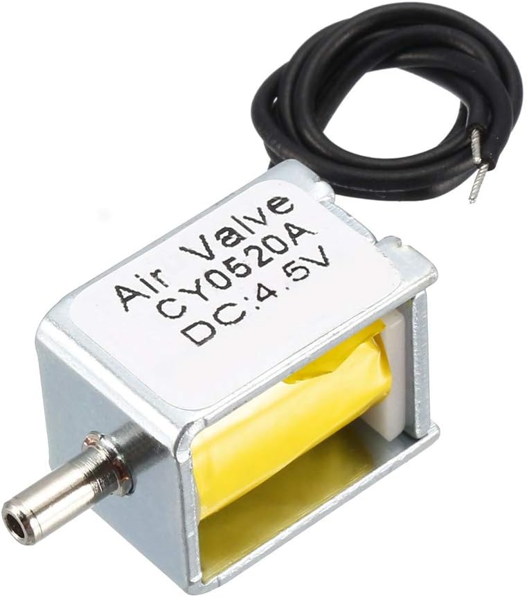 Miniature Solenoid Valve Normally Opened DC4.5V 80mA Air Solenoid Valve