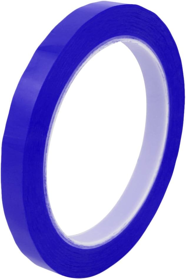 12mm Width 66M Length Single-side Position Sign Sticker Marking Tape Blue
