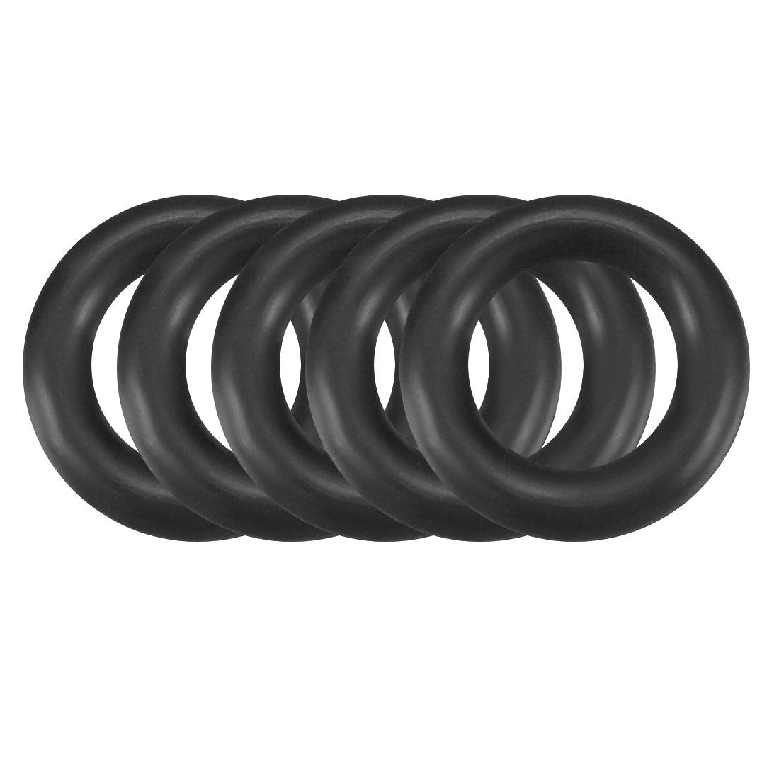 Nitrile Rubber O-Rings 9mm OD 5.2mm ID 1.9mm Width, Metric Nitrile Rubber Sealing Gasket, Pack of 50