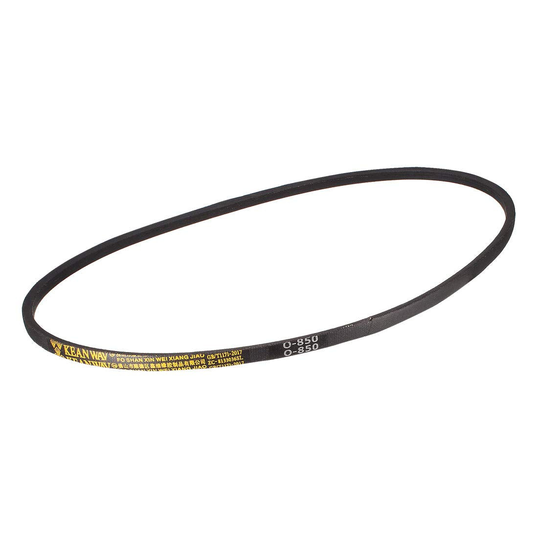 O-850 Industrial Lawn Mower Rubber V Belt 850mm Inner Girth 10mm Width 6mm Height