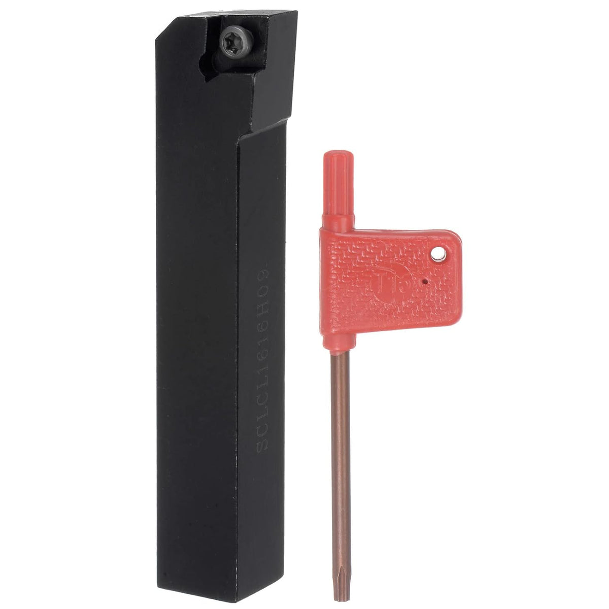 Indexable CNC Lathe Turning Tool Holder, 95°SCLCL1616H09 5/8 Shank 40Cr Steel Carbide Turning Tool Holder for Turning Grooving Threading