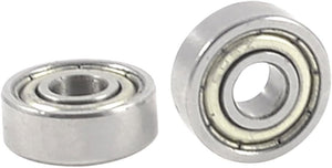 14mm x 5mm x 5mm Single Row Deep Groove Ball Bearing 605Z 2 Pcs