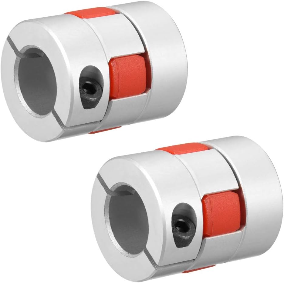 2pcs Shaft Coupling 15mm to 15mm Bore L35xD30 Flexible Coupler Joint for Servo Stepped Motor