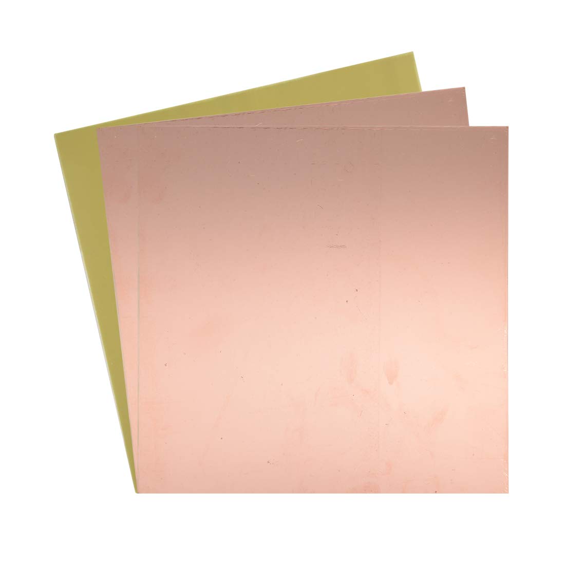 Single-Sided Copper Clad Laminate PCB Circuit Board, FR4 200x200mm 7.87x7.87 inch, 1.5mm Thickness DIY Prototyping PCB Board, Name Board, 3pcs