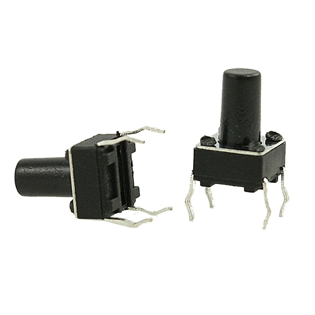 100 Pcs 6 x 6 x 9mm Tactile Tact Push Button Switch 4 Pin DIP