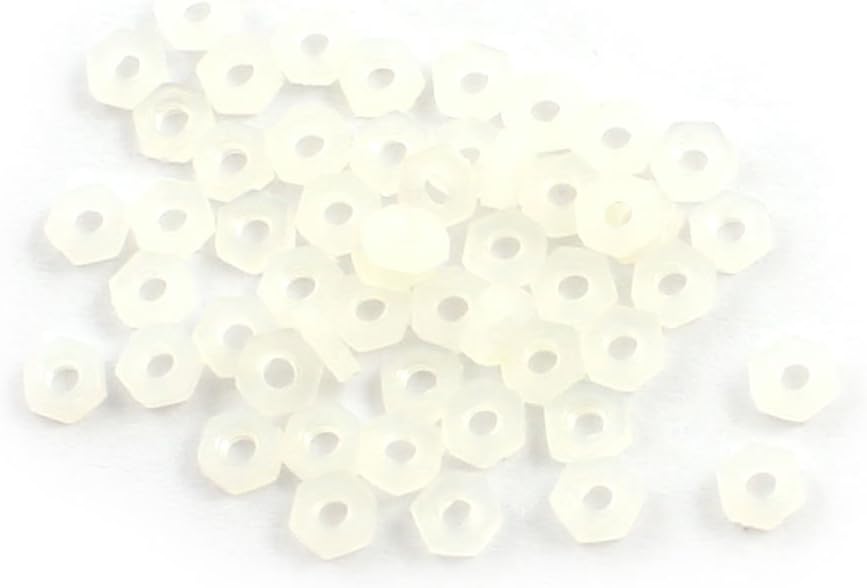 50Pcs 1.2 X 4mm Insulated Hexagonal Threaded Spacer Support M2 Thread