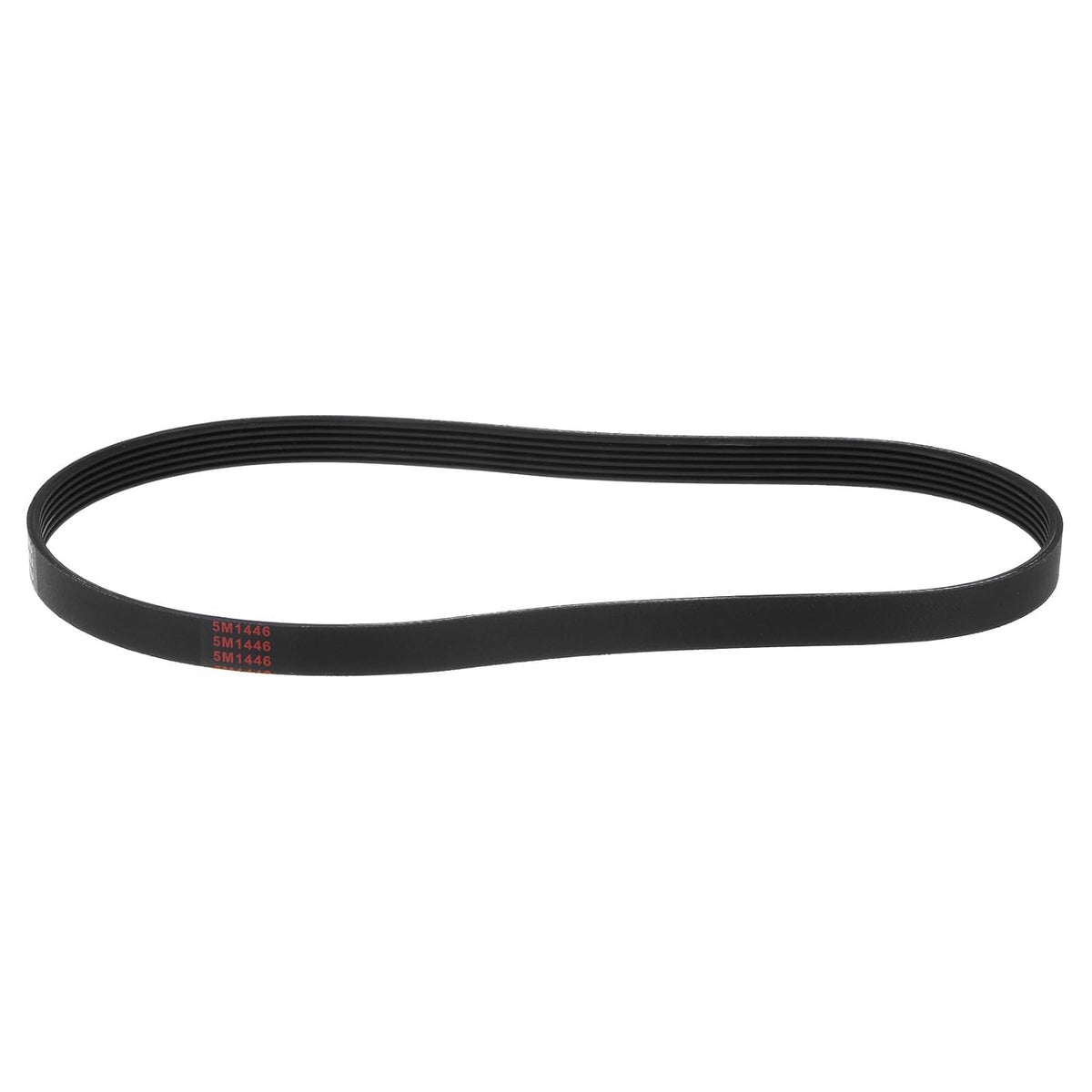 260J6 Rubber Poly V Belt, 6 Ribs PJ V-Ribbed Belt 26" Length x 0.55" Width x 0.14" Thick, Industrial Transmission Drive Belt