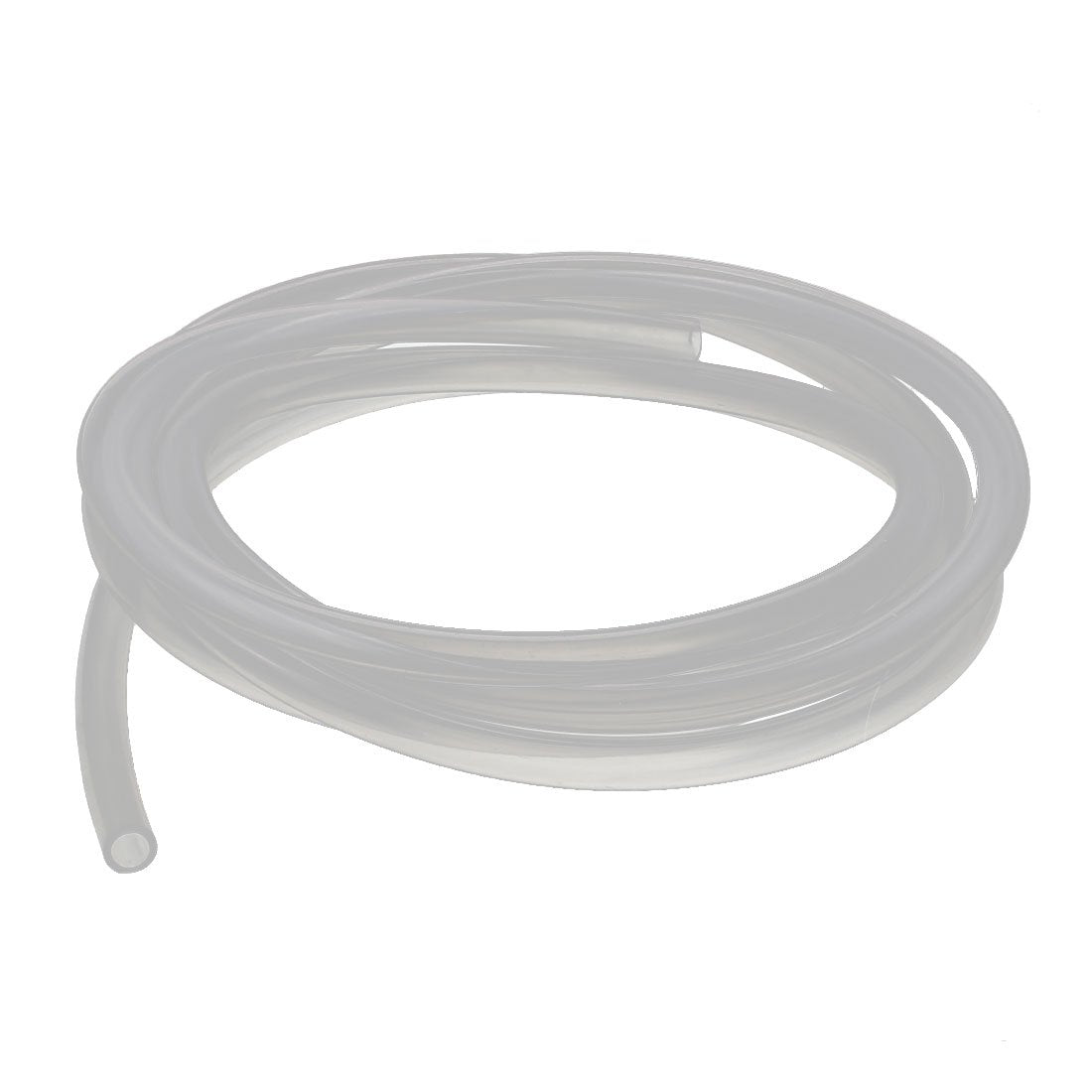a15121600ux0985 5 mm x 7 mm Silicone Food Grade Translucent Tube Beer Air Hose Pipe, 2 m, Metal, 0.2"
