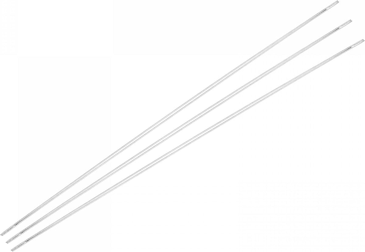 LinkMejor Beading Needles Big Eye Beads Embroidery Needle Stainless Steel 2.95 Inch 3Pcs