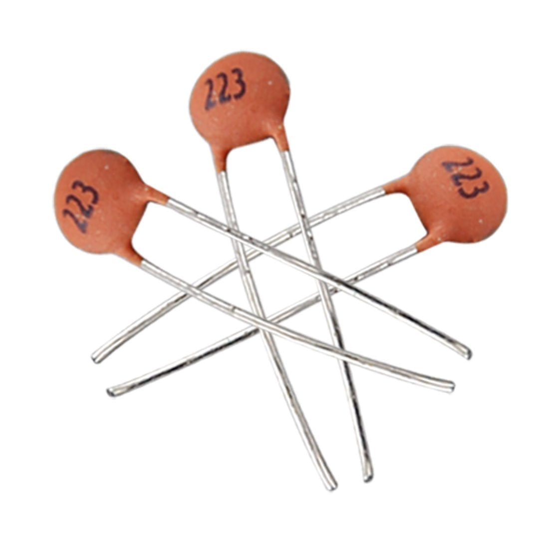 a11101700ux0072 100 x 0.022uF 22nF 22000pF 50V Ceramic Disc Capacitors
