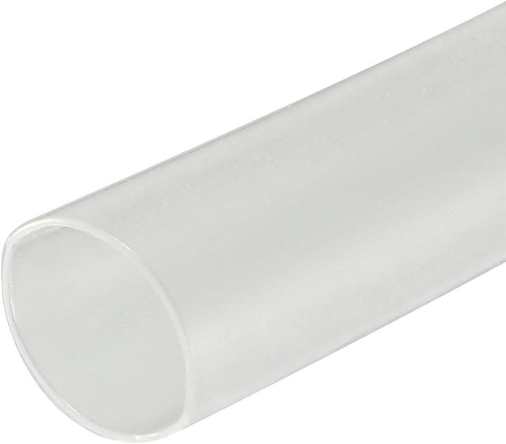 Heat Shrink Tubing 1/8"(3.5mm) Dia 5m 2:1 Heat Shrink Tube Wire Wrap Clear