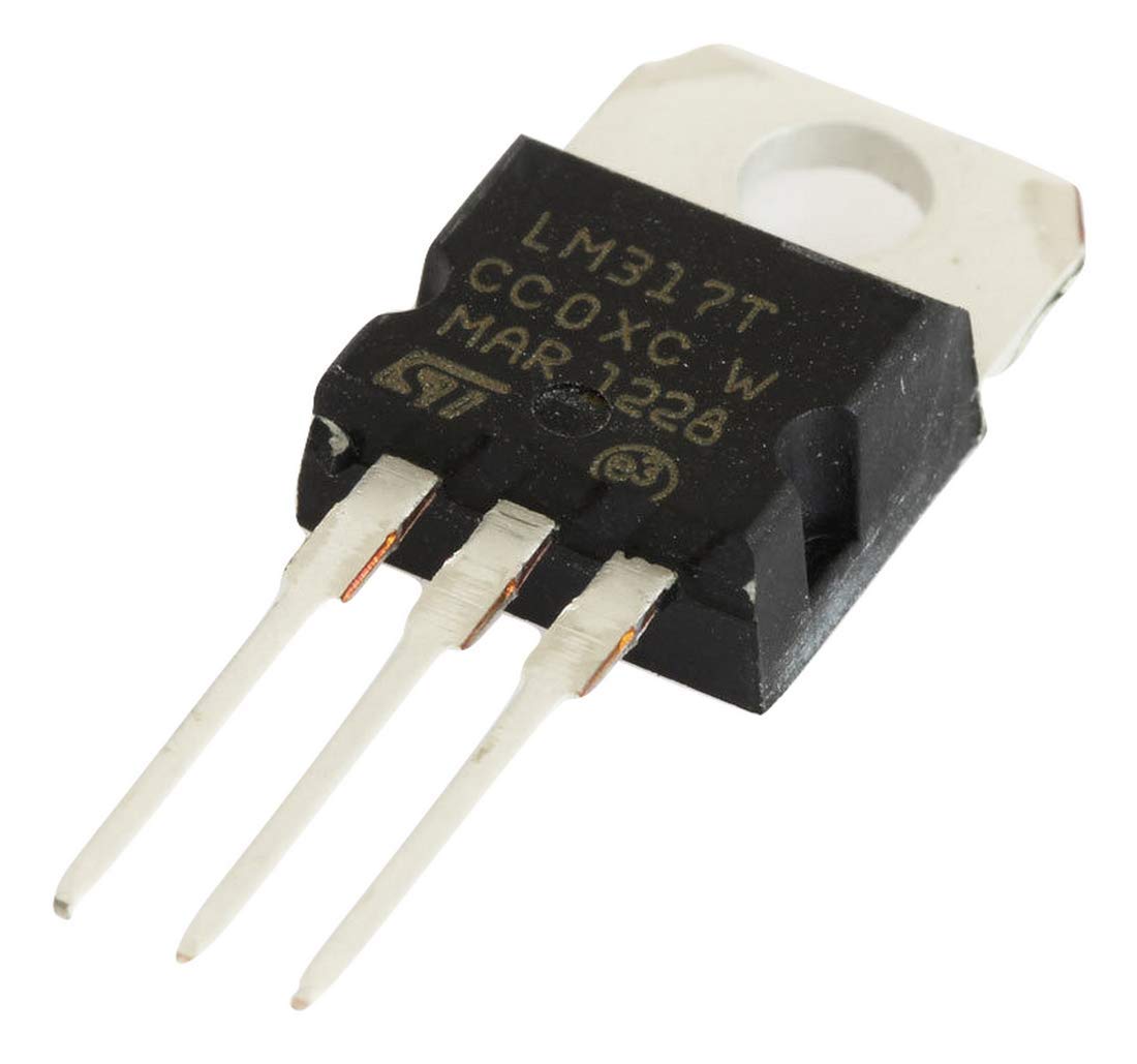 STMicroelectronics - DLM-B00H8R40P4 LM317T LM317 Adjustable Voltage Regulator IC 1.2V To 37V 1.5A 1 Pack