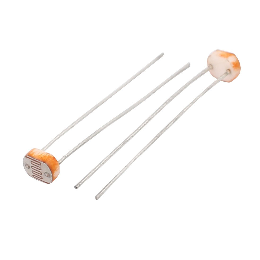 2Pcs 5528 Photoresistor LDR CDS 5mm Light-Dependent Resistor Sensor