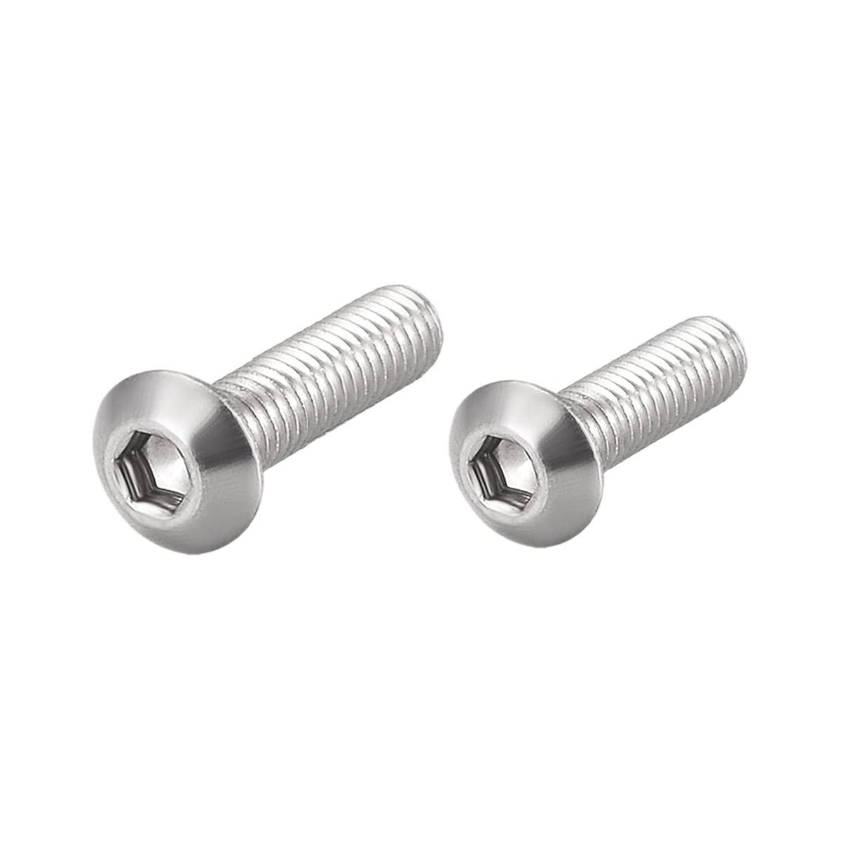 Hex Socket Round Head Screw, M3x8mm and M3x10mm 304 Stainless Steel Fasteners Bolts 100pcs