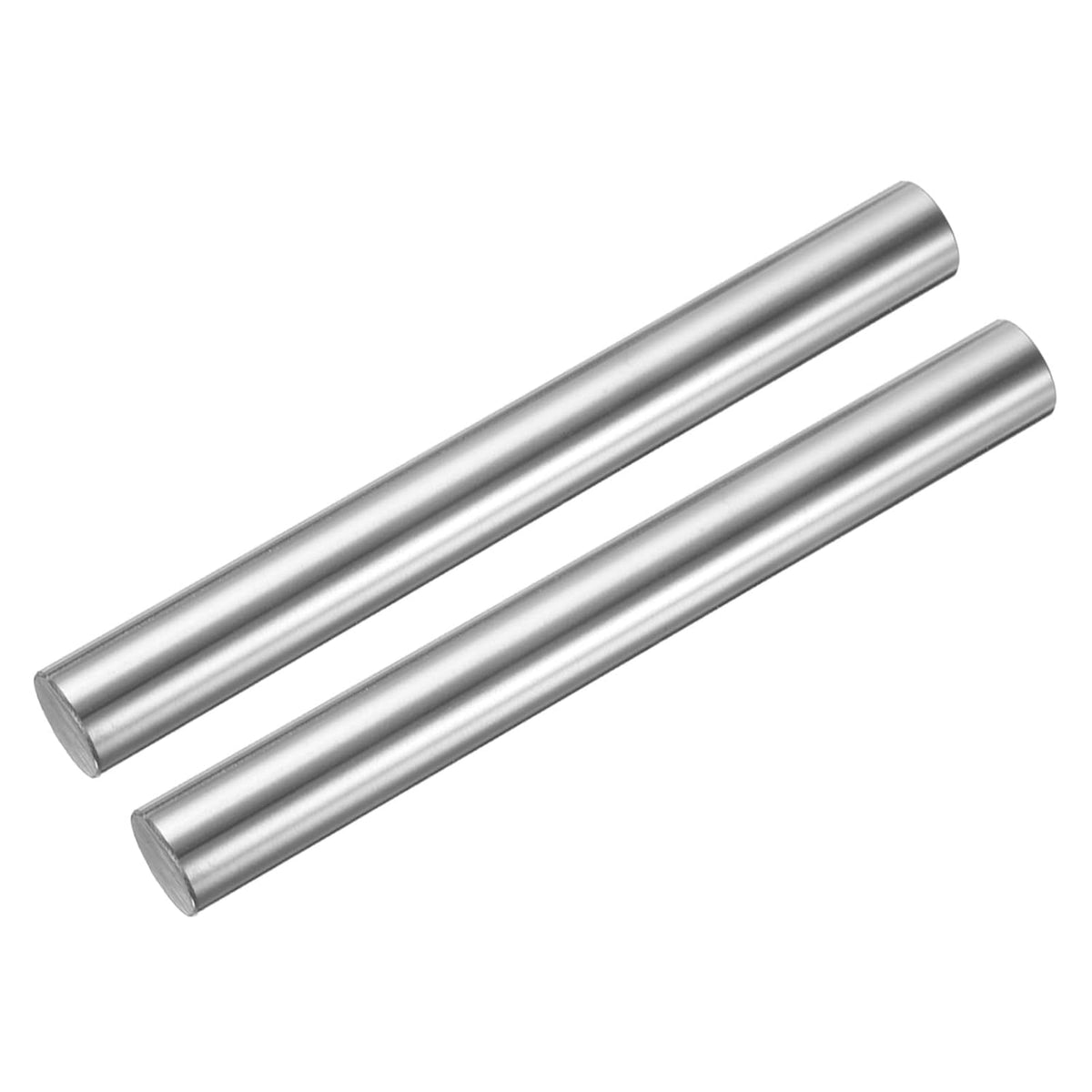 2pcs Linear Motion Rod Shaft Guide 13mm x 100mm (0.512" x 3.94") Case Hardened Steel Chrome Plated, Metric Linear Rail Rod for 3D Printer, CNC Machine