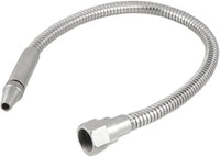 1/2BSP Thread 15/64" Round Nozzle Metal Coolant Oil Hose for Lathe