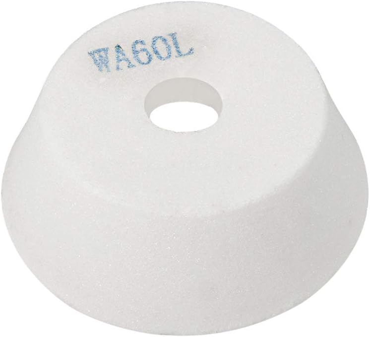 4-Inch Flaring Cup Grinding Wheel 60 Grits White Aluminum Oxide Wheel Surface Grinding Abrasive Wheel Ceramic Tool