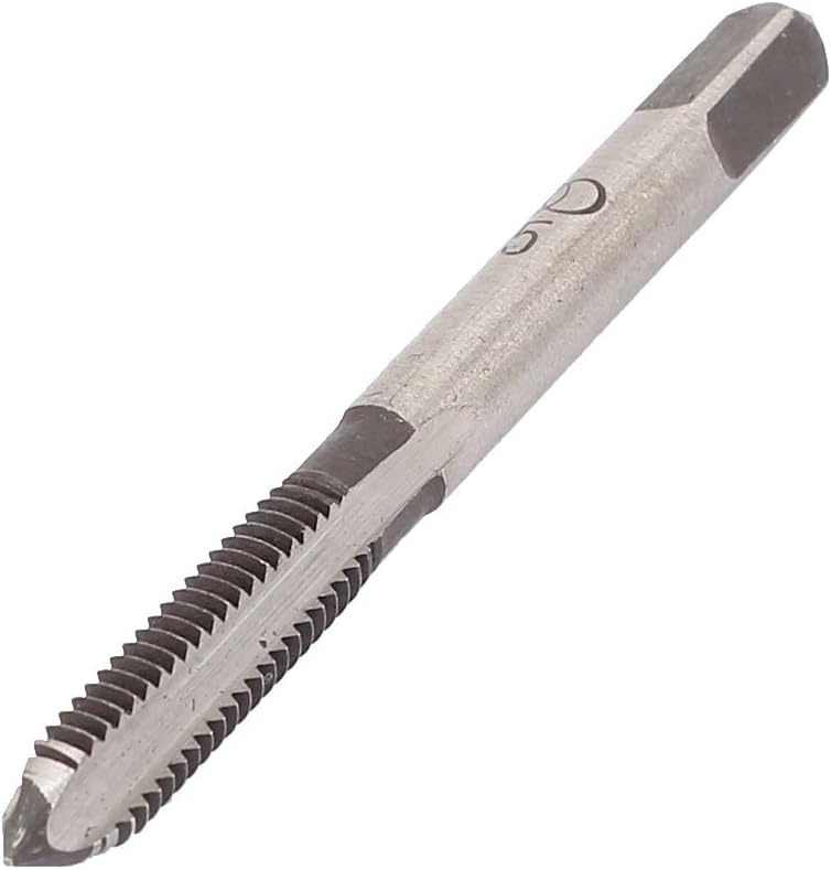 M5x53mm Round Shank High Speed Steel HSS 3 Flutes Machine Screw Metric Tap