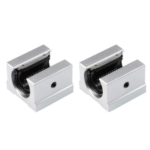 SBR16UU Linear Ball Bearing Slide Block Units, 16mm Bore Dia (Pack of 2)