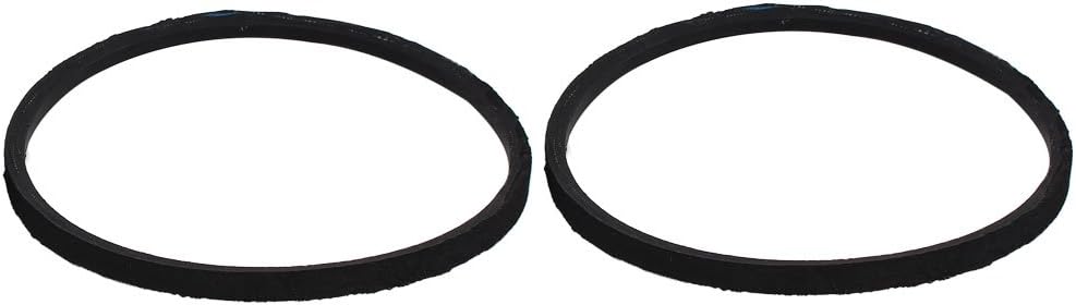 O-460E 460mm Inner Girth Transmission Drive Belt V-belt 2pcs for Washing Machine