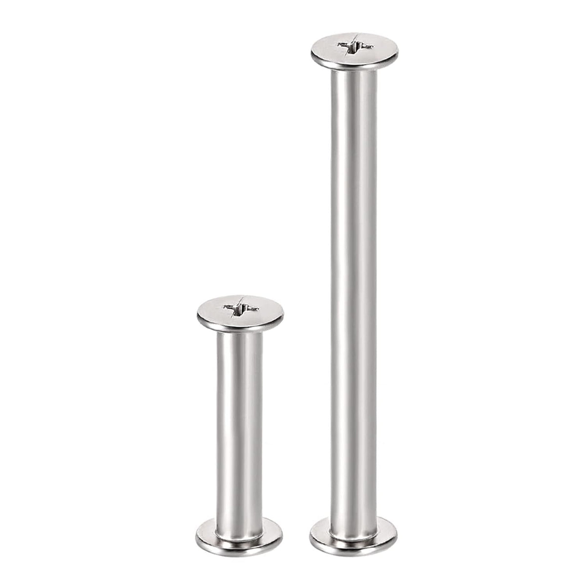 Screw Post Fit for 5mm Hole Dia. Female 25mm 50mm Binding Bolts, Total 20 Sets