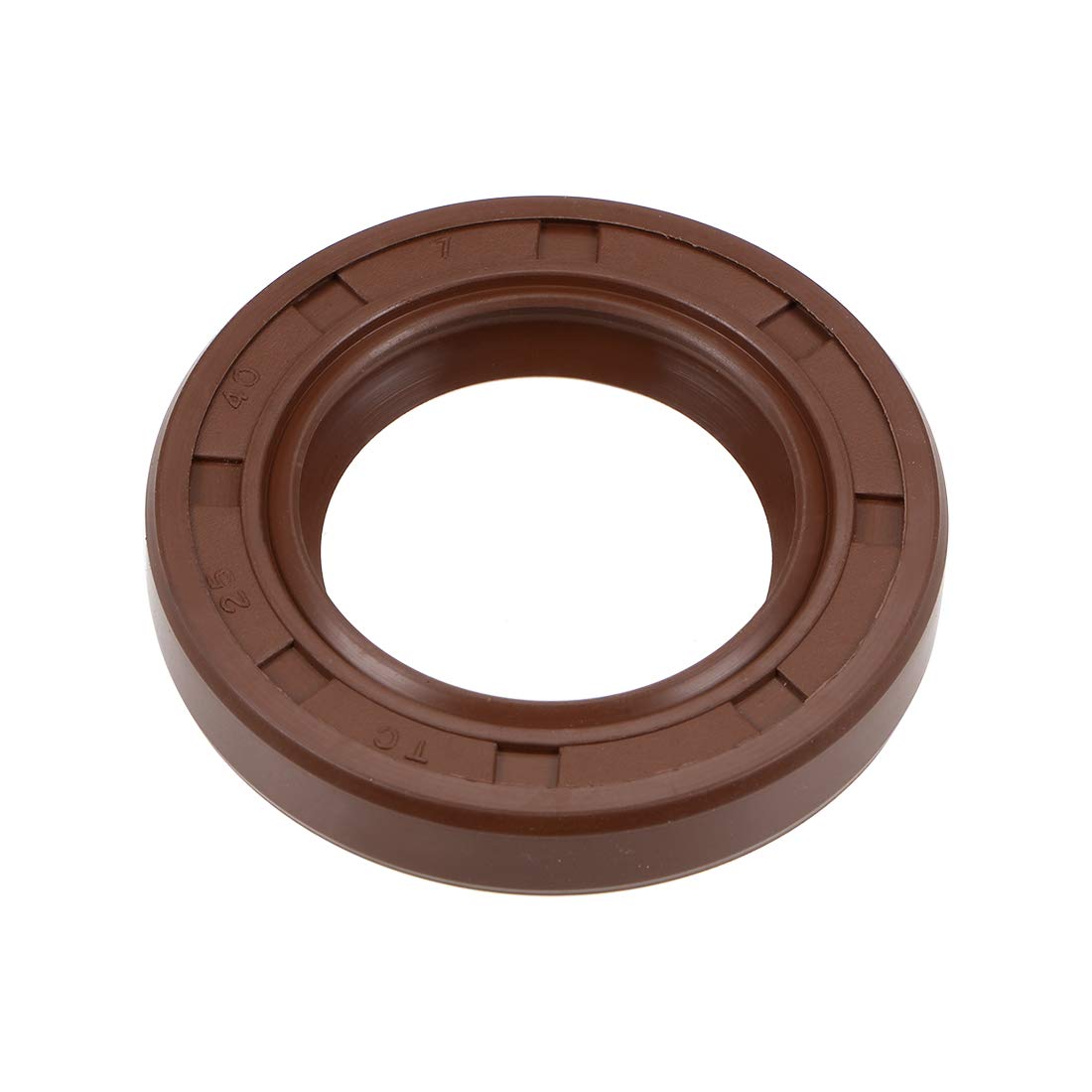 Oil Seal 25mm Inner Dia 40mm OD 7mm Thick Fluorine Rubber Double Lip Seals