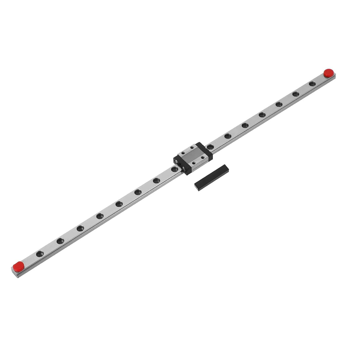 MGN9 350mm Linear Sliding Rail Guide with MGN9C Sliding Carriage Block and Mini Guide, Linear Motion Guideway for Mini Engraving CNC Machine 3D Printer