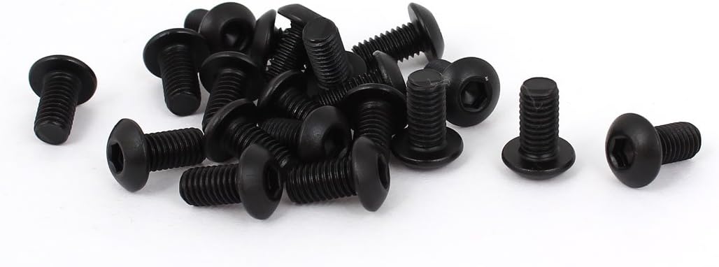 #10-32 x 3/8" UNF 10.9 Alloy Steel Hex Socket Button Head Screws 20Pcs
