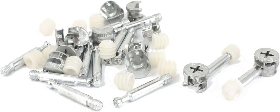 Furniture Hardware Connecting Fittings Eccentric Cam Wheel Nut 15 Pcs