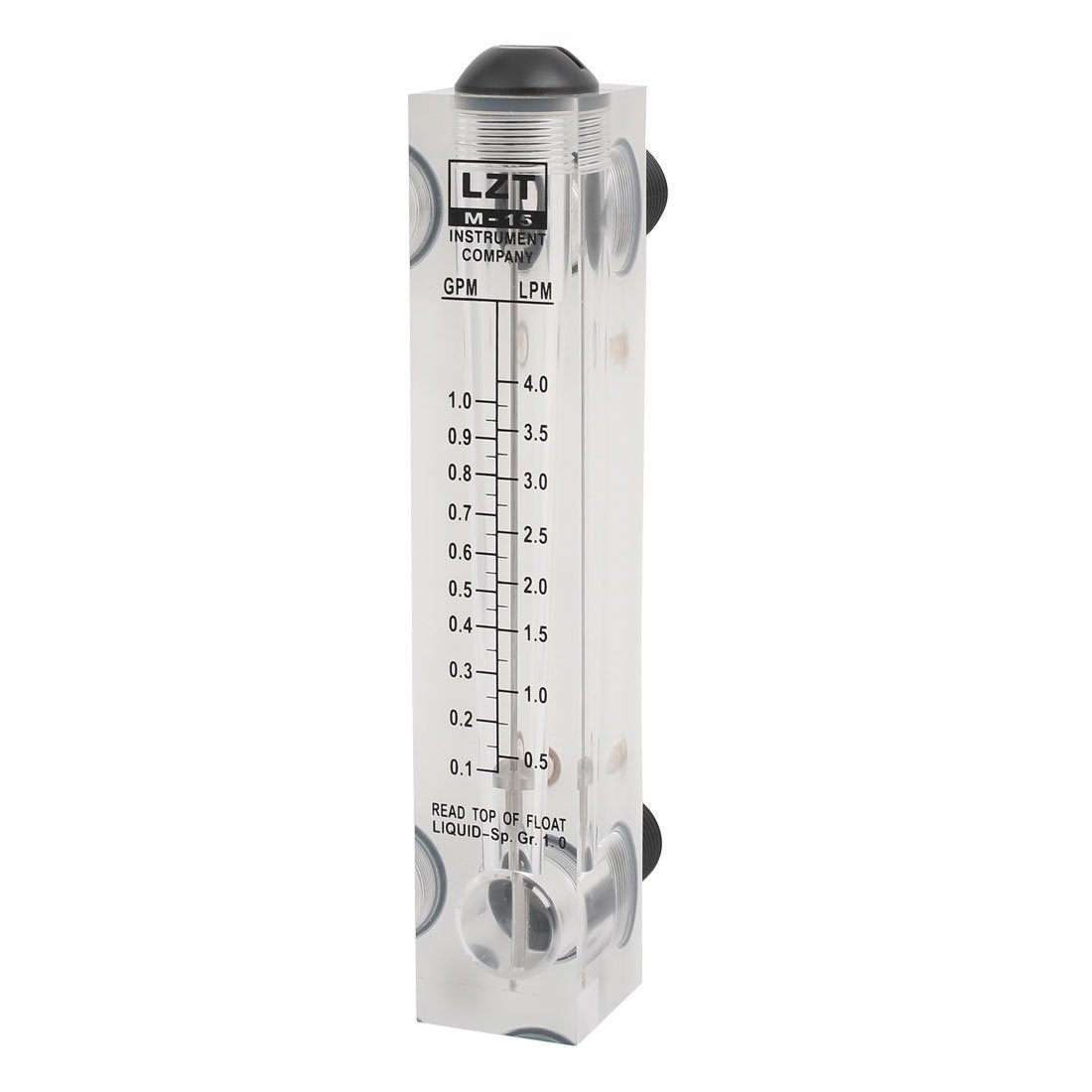 LZT-15 0.1-1GPM 0.5-4LPM Panel Type Liquid Gas Flow Meter