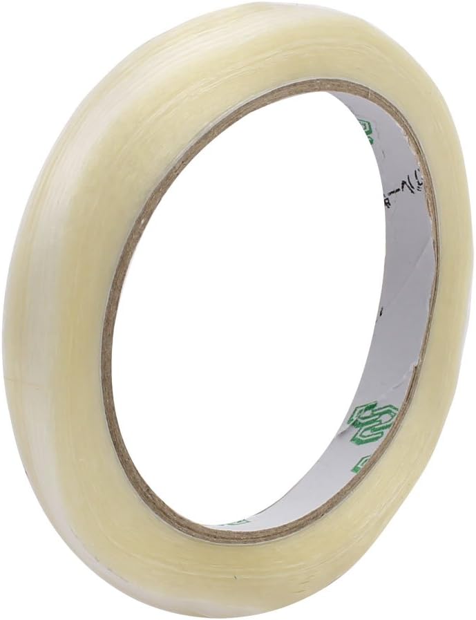 10mm Width 0.22mm Thickness Stripe Type Filament Strapping Tape 25m Length