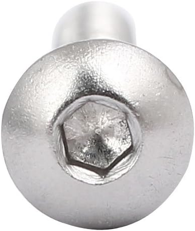 M5x60mm 304 Stainless Steel Button Head Hex Socket Cap Screws Bolts 30pcs