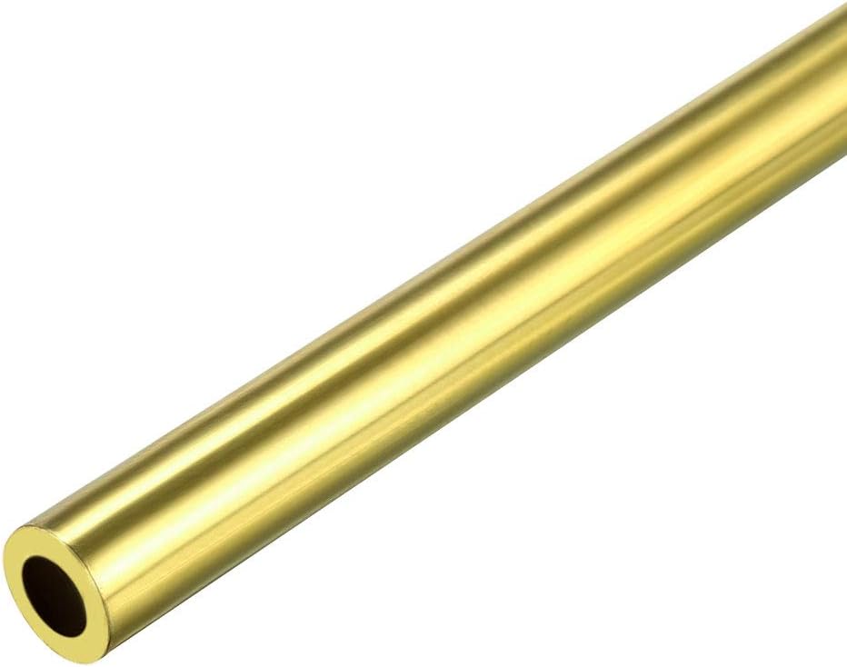 4mm x 6mm x 500mm Brass Pipe Tube Round Bar Rod