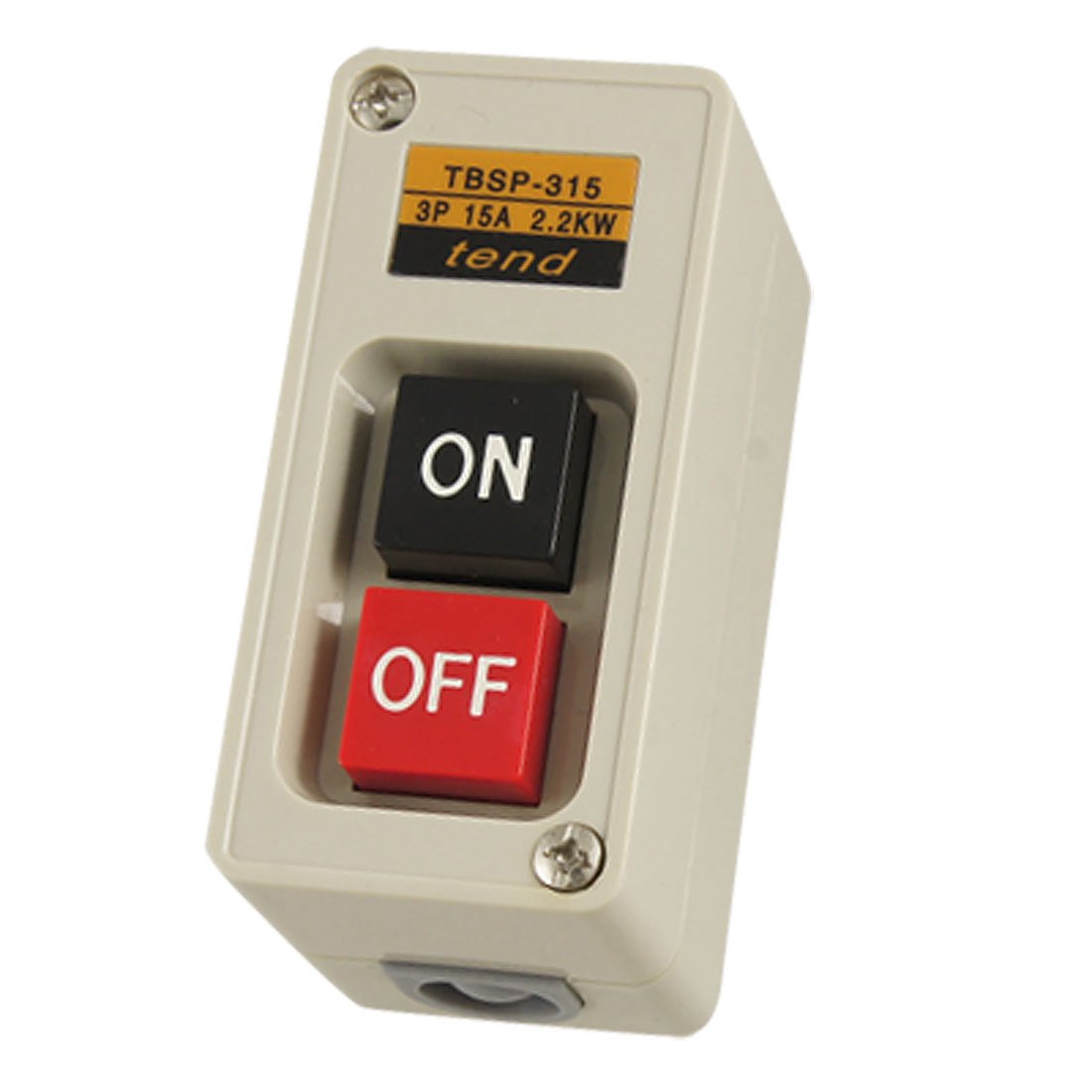 a11072700ux0266 ON Off Positions Power Push Button Switch, AC 380V, 2.2 Kw