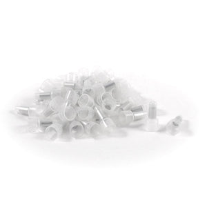 50 Pcs 9mm x 19mm Plastic Safe Closed End Wire Connectors Caps