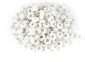 300 PCS 4.5mm Inner Diameter Rubber Cable Wiring Grommets Gasket Ring
