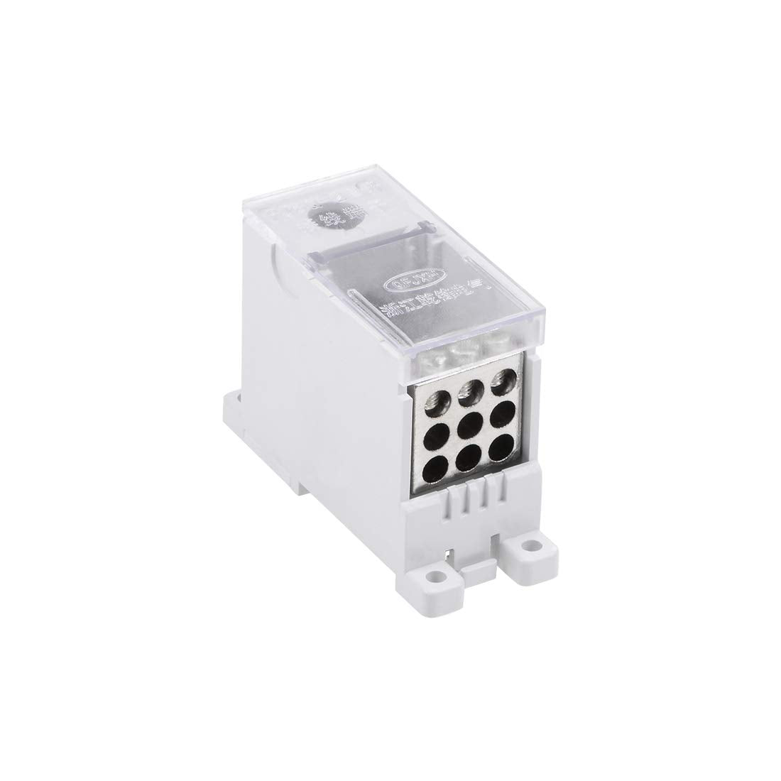1 Input 9 Output DIN Rail Terminal Blocks 660V 250A Connectors Distribution Block