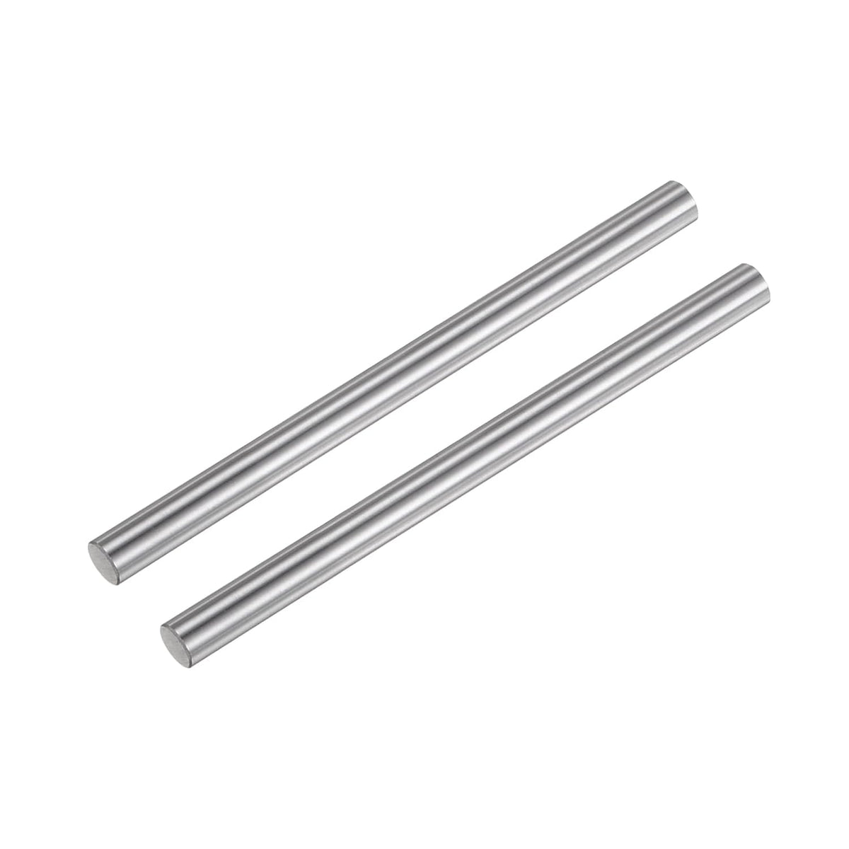 2pcs Linear Motion Rods 6mm x 150mm (0.24 x 5.91 Inches) Case Hardened Chrome Plated Linear Rail Shaft Round Guides for 3D Printer, DIY, CNC