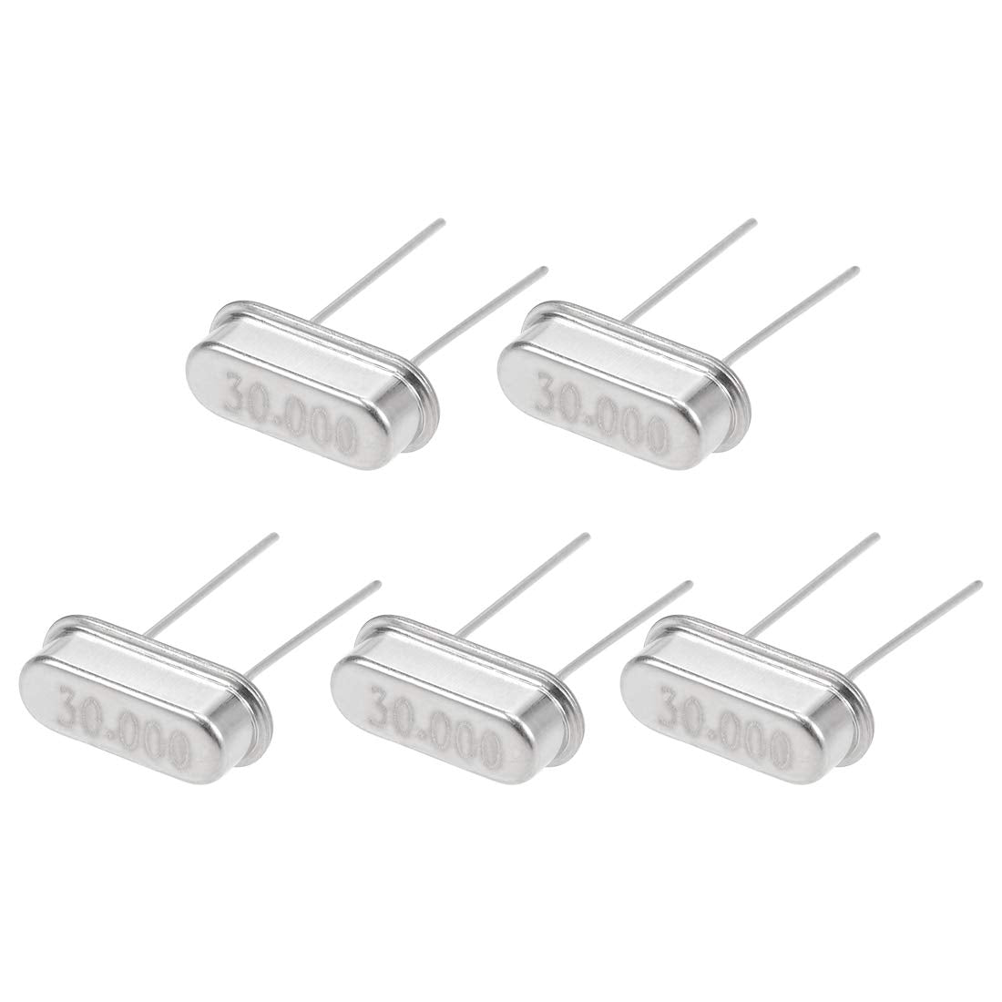 DIP Quartz Crystal Oscillators Resonators 30MHz HC-49S Replacements 5 Pcs