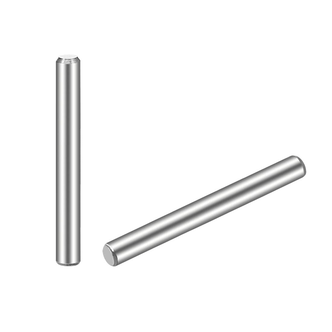 3 x 30mm(Approx 1/8") Dowel Pin 304 Stainless Steel Pegs Support Shelves 30Pcs
