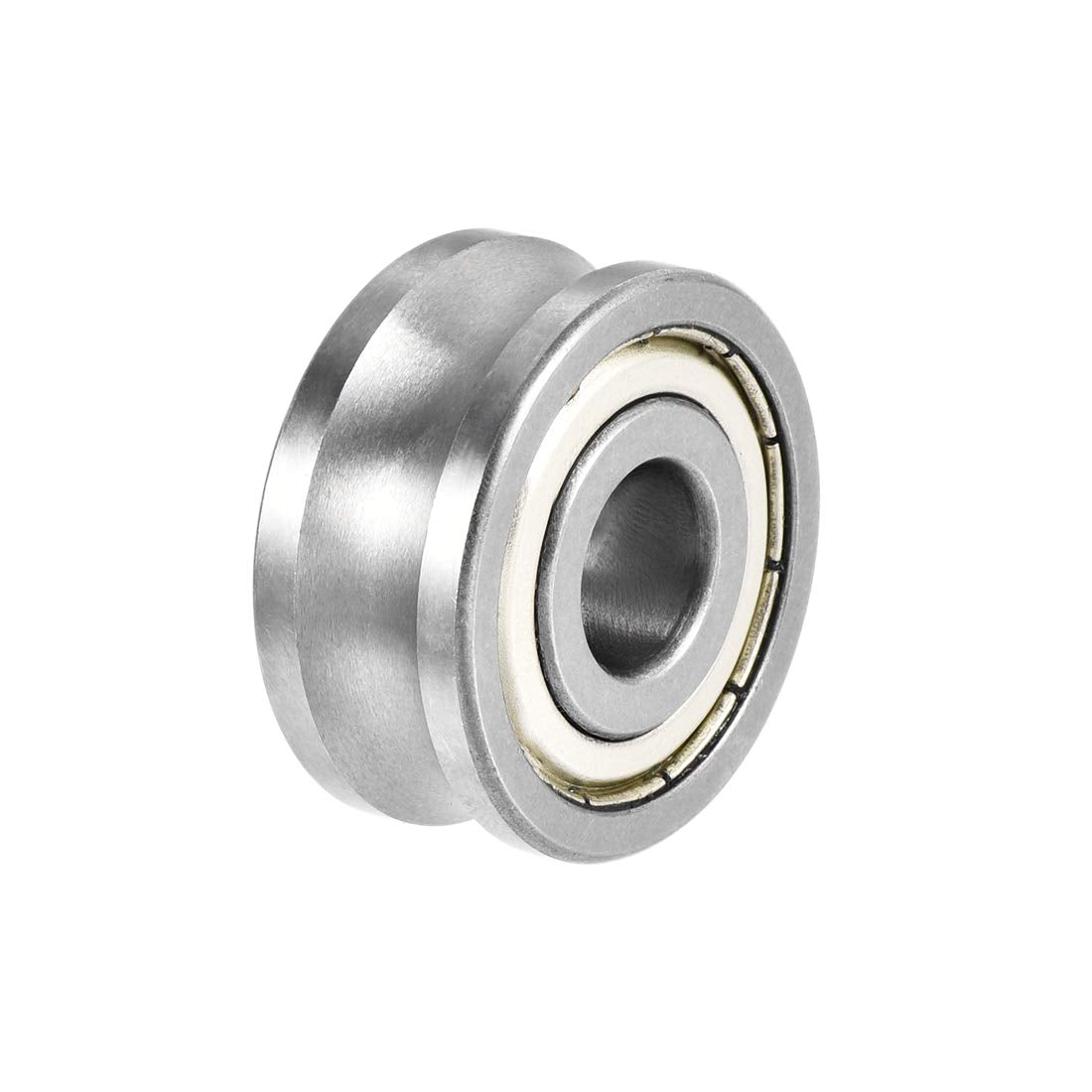 LFR5201-12 U Groove Track Roller Bearing 12x35x16mm Double Metal Shielded (GCr15) Chrome Steel Ball Bearing